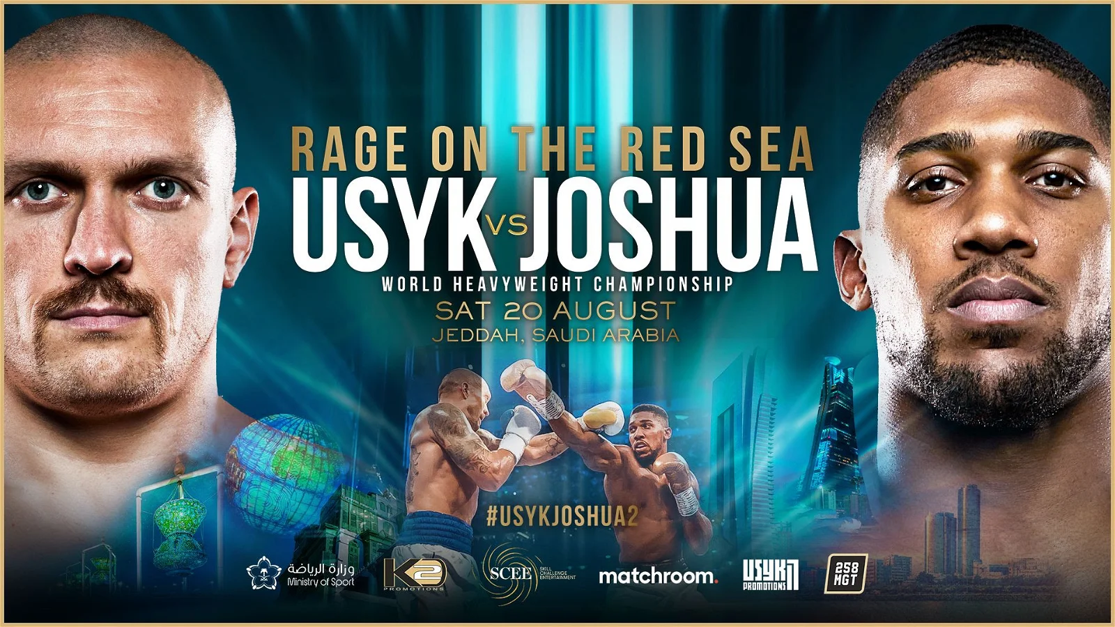 Joshua vs Usyk 2 live stream